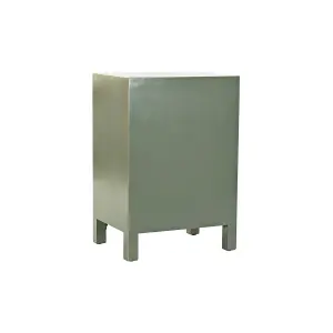 Bedside table fir metal wood mdf DKD Home Decor image-1