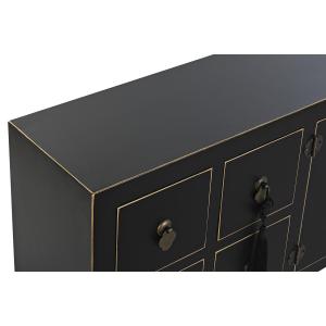 Mueble de TV oriental de metal, abeto y madera MDF DKD Home Decor image-6