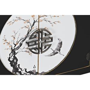 Mueble de TV oriental de metal, abeto y madera MDF DKD Home Decor image-5