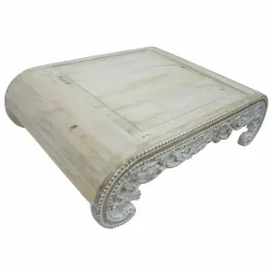 Τραπέζι μικρό από ξύλο μάνγκο DKD Home Decor 89x63,5x25,4 cm image-0