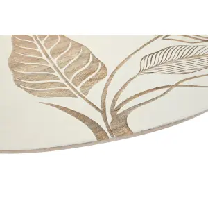 Mango wood coffee table DKD Home Decor 90x90x45 cm image-2
