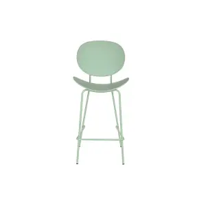 Μεταλλική σκαμπό πολυπροπυλένιο DKD Home Decor 52,5x49x104 cm image-1