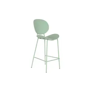 Μεταλλική σκαμπό πολυπροπυλένιο DKD Home Decor 52,5x49x104 cm image-0