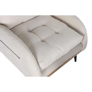 Scandi metal sofa bed DKD Home Decor 74x85x90 cm image-2