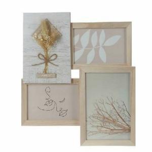 Shabby Chic Bilderrahmen DKD Home Decor 31x2,4x34 cm image-0