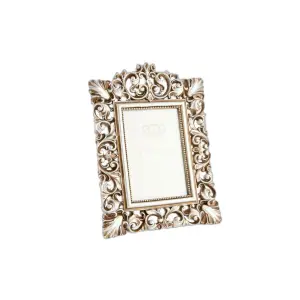 Shabby Chic-Fotorahmen aus Kunstharz DKD Home Decor image-0