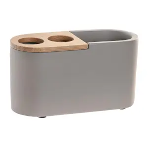 Τσιμεντένιο ποτήρι DKD Home Decor image-0