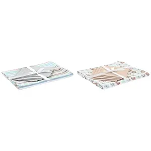Nappe et serviettes de table DKD Home Decor 150 x 150 x 0,5 cm image-0