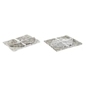Τραπεζομάντηλο και πετσέτες τραπεζιού DKD Home Decor 150 x 150 x 0,5 cm image-0