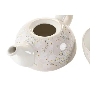 Teekanne aus Dolomit DKD Home Decor 750 ml (x2) image-2