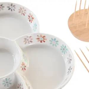 Πιατέλα ορεκτικών DKD Home Decor image-2