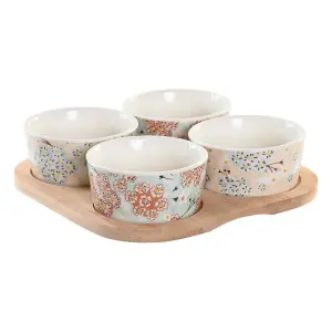 Πιατέλα ορεκτικών από ψαμμίτη DKD Home Decor image-0