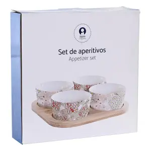 Πιατέλα ορεκτικών από ψαμμίτη DKD Home Decor image-4