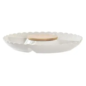 Πιατέλα για απεριτίφ πορσελάνης DKD Home Decor image-0