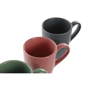 Mug i gummi træ DKD Home Decor (x4) image-2
