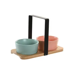 Σετ πιάτων πορσελάνης DKD Home Decor 20 x 10,5 x 14 cm image-1