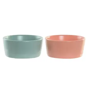 Σετ πιάτων πορσελάνης DKD Home Decor 20 x 10,5 x 14 cm image-0