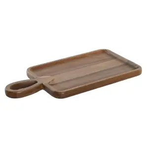 Tagliere quadrato in acacia DKD Home Decor image-0