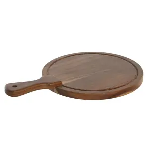 Kulatá krájecí deska z akácie DKD Home Decor image-0