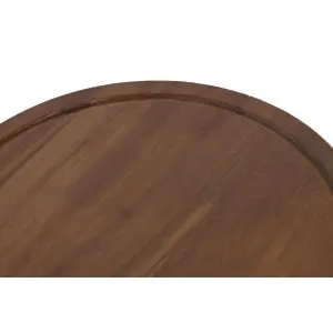 Kulatá krájecí deska z akácie DKD Home Decor image-2