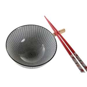 Oosterse gres sushi set DKD Home Decor 30x21x7 cm image-2