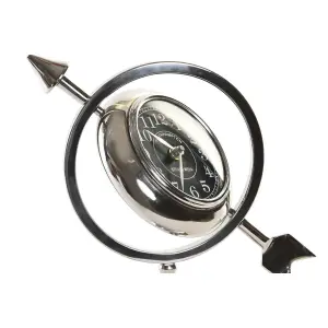 Horloge de table en aluminium DKD Home Decor image-1
