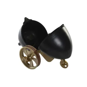 Horloge de table aluminium résine DKD Home Decor Colonial image-1