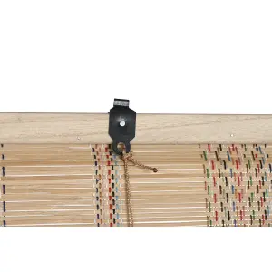 Αποθηκευτικός χώρος με ρολό από μπαμπού DKD Home Decor image-3