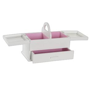 Pudełko na biżuterię z drewna mdf DKD Home Decor