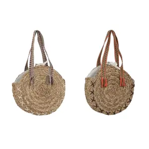 Sac de plage herbier marin DKD Home Decor 41x10x66 cm image-0