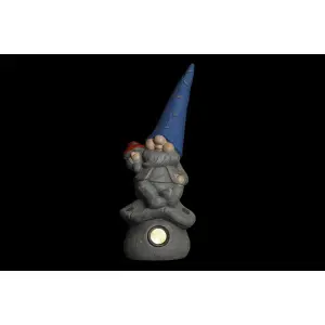 Aluminium magnesium gnome figurine DKD Home Decor image-1