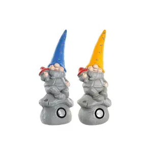 Aluminium magnesium gnome figurine DKD Home Decor image-0