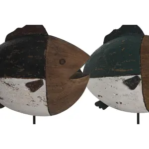 Fish figurine DKD Home Decor (x2) image-1