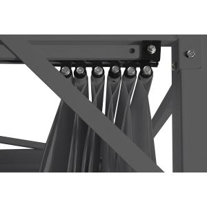 Stahl-Pergola DKD Home Decor 300x300x230 cm image-5