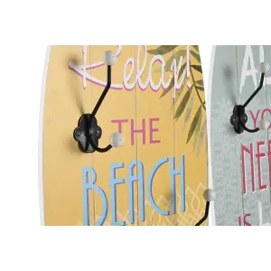 Perchero mediterráneo DKD Home Decor 30x90x7 cm image-2