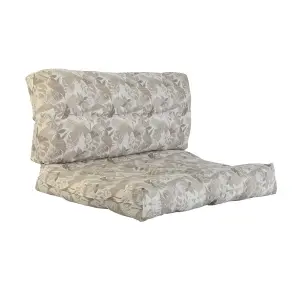 Aluminum plant leaf ground cushion DKD Home Decor image-1