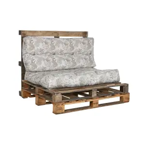 Aluminum plant leaf ground cushion DKD Home Decor image-2