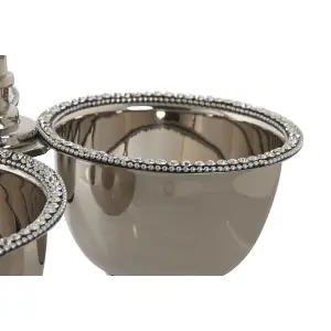 Επιτραπέζιο κέντρο χρώμιο DKD Home Decor image-2