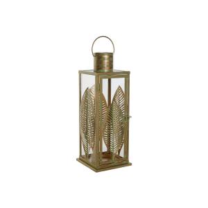s3043181-metal-lantern-plant-leaf-dkd-home-decor-golden-one-size