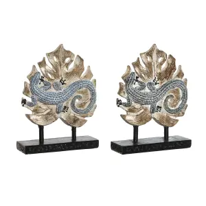 Φιγούρα τροπικού σαύρα απογυμνωμένη DKD Home Decor image-0