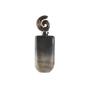 Μοντέρνο γυάλινο βάζο από αλουμίνιο DKD Home Decor image-0