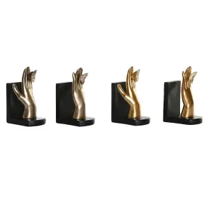 Βιβλιοστάτης από ρητίνη DKD Home Decor 22x8,5x17 cm (x2) image-1