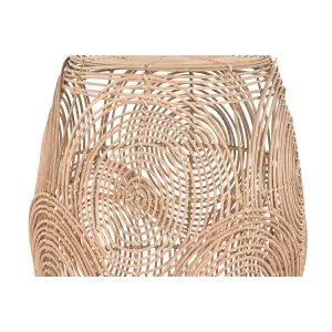 Table d'appoint en rotin DKD Home Decor image-1