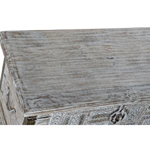 Metal and mango wood chest DKD Home Decor 80x40x45 cm image-4