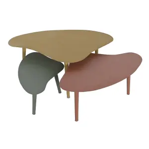 Side table DKD Home Decor 100x60x41 cm (x3) image-1
