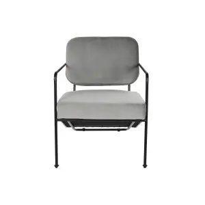 Μεταλλική πολυθρόνα DKD Home Decor 62x76x76 cm 55x71x72 cm image-0