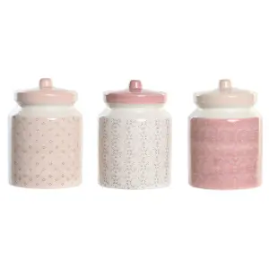 Boîte DKD Home Decor 12x12x16 cm (x3) image-0