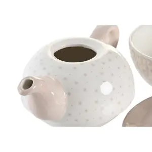 Theepot van dolomiet DKD Home Decor (x3) image-2