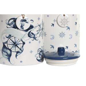 Boks DKD Home Decor 15x15x21 cm (x2) image-2