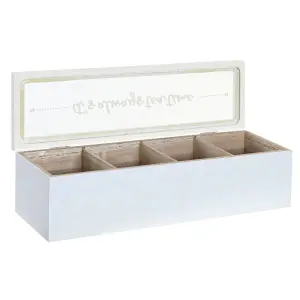 Κουτί για τσάγια DKD Home Decor 30x9x8 cm (x3) image-0